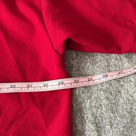 Chochie Casuals Red Bowling Shirt with Martini Embroidery Men’s XL - Picture 8 of 10